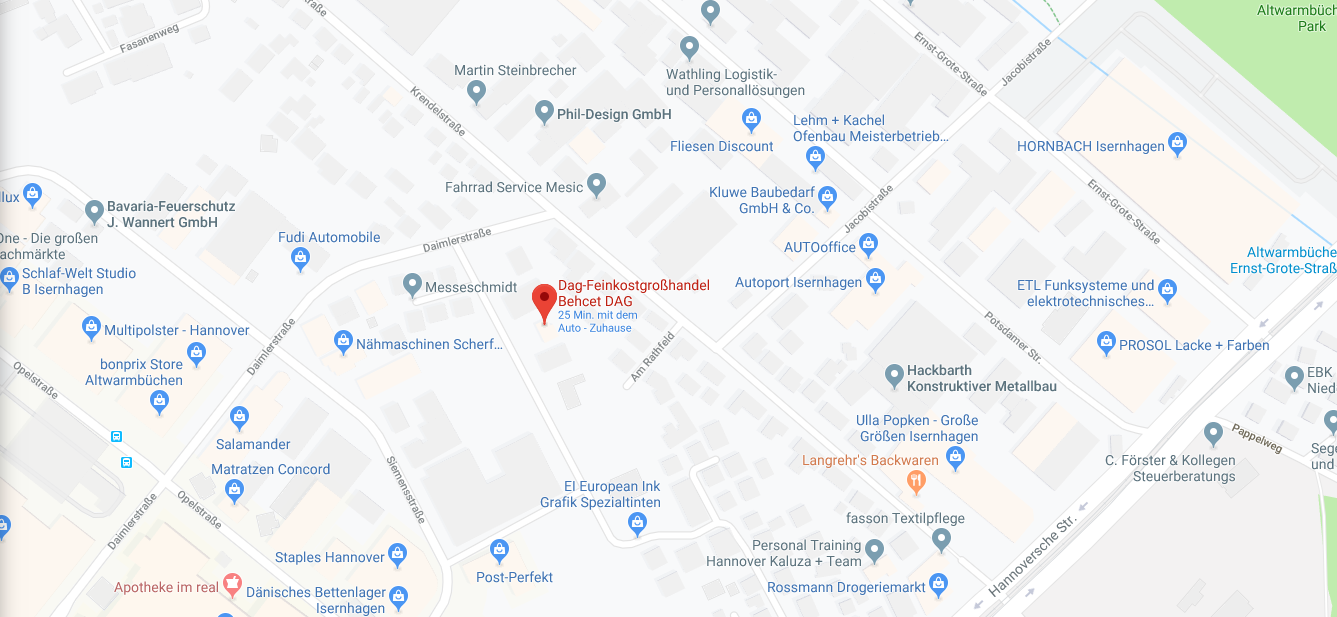 Feinkost, Großhandel, Dag